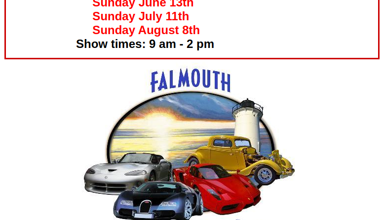 Ma Falmouth Falmouth Classic Car Club Cruise Newenglandautoshows Com