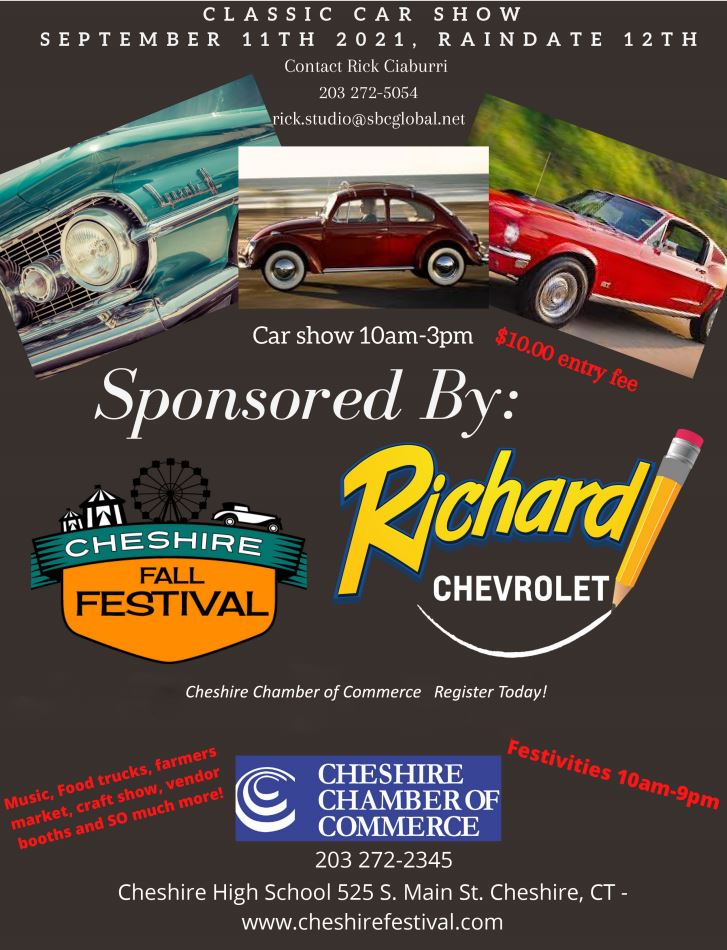 CT Cheshire Fall Festival Classic Car Show