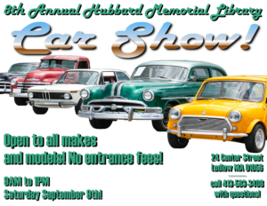MA - Ludlow - Annual Hubbard Memorial Library Car Show ...