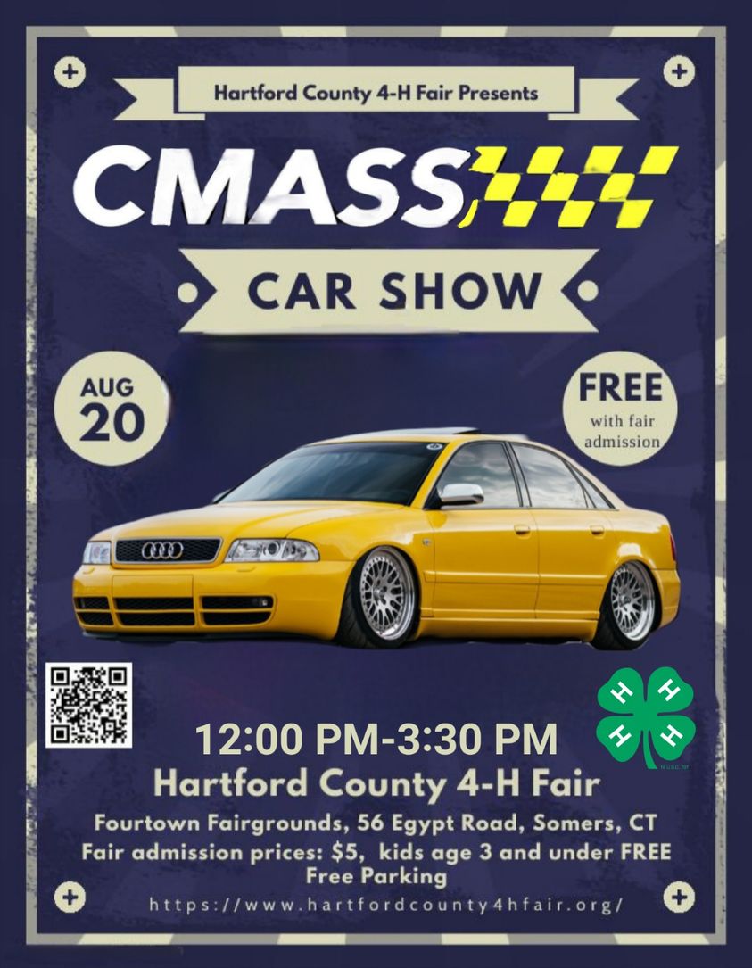 CT Somers Hartford County Fair 4H CMASS Car Show