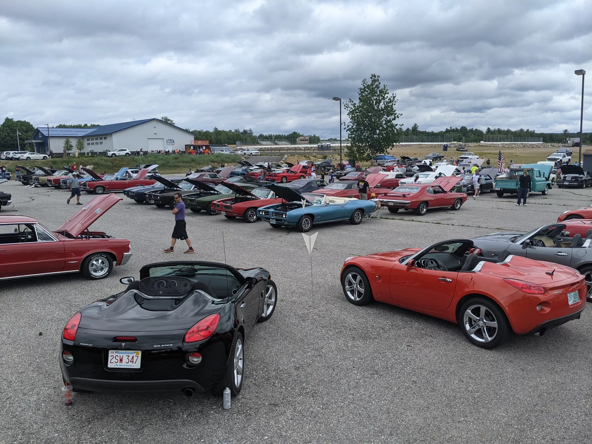 NH Louden Pontiac Day Car Show at the Museum